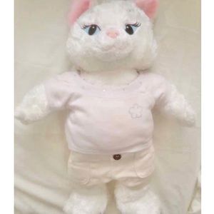 Build a Bear Workshop White Cat Stuffed Animal Toy